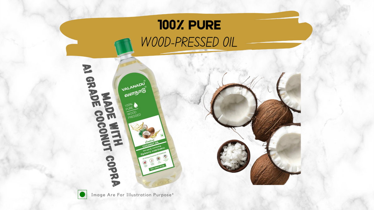 Coconut oil cold pressed/ Nariyal Tel