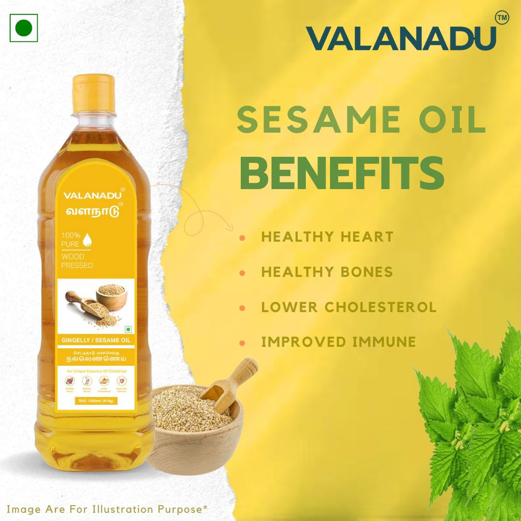 Sesame / Gingelly / Til Oil (Cold Pressed)