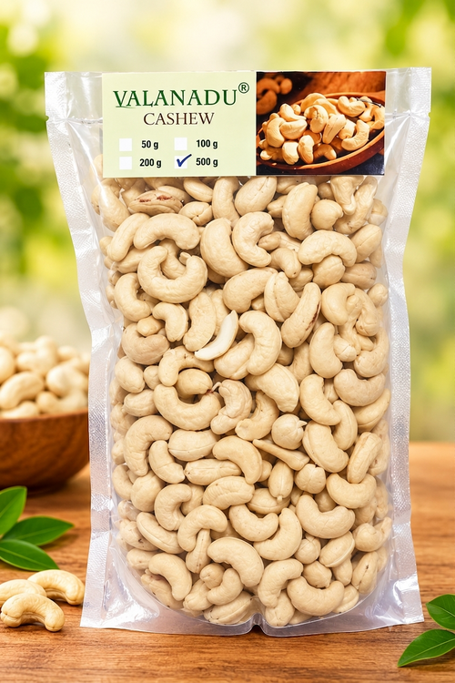 Creamy Gold Cashews – Premium Whole Kaju