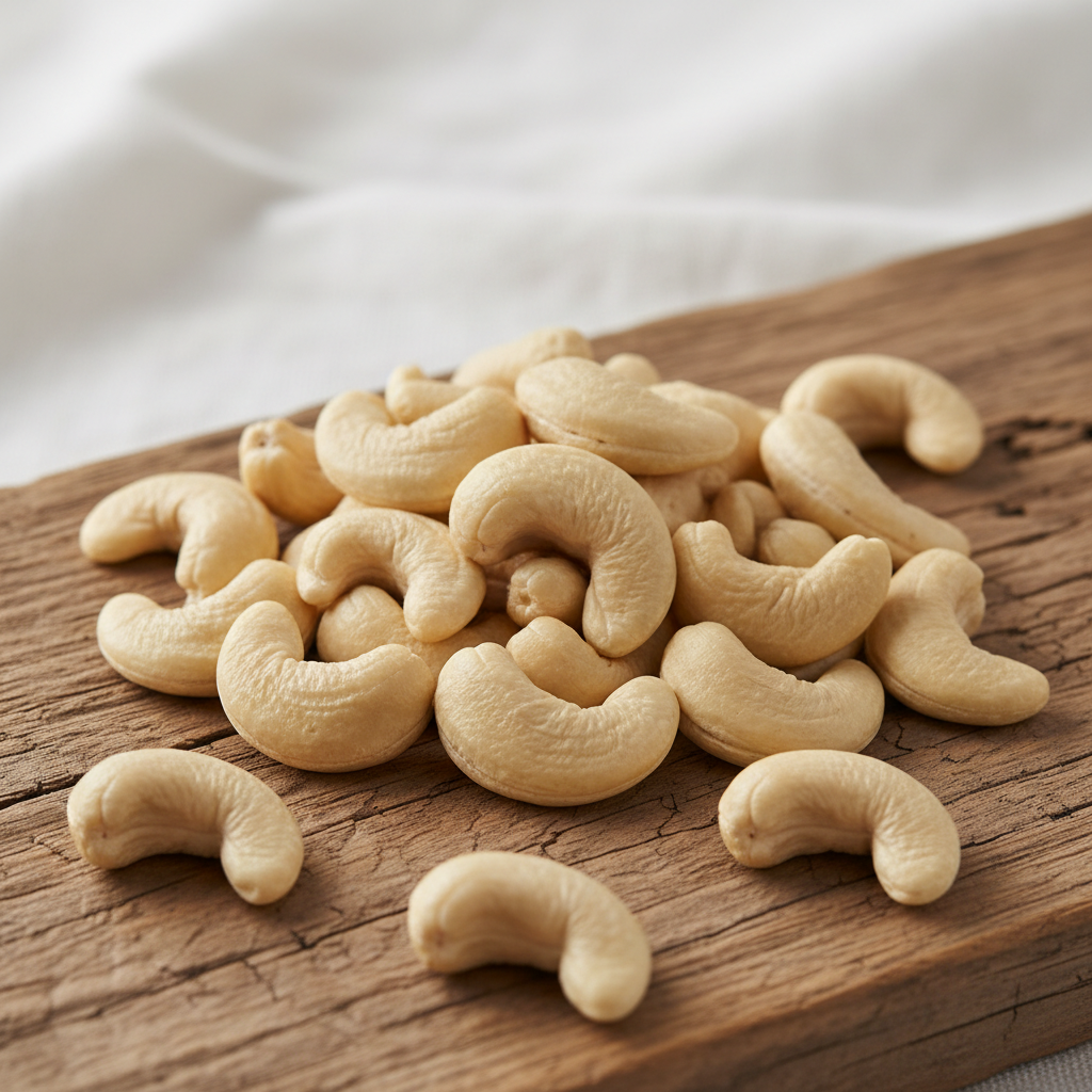 Creamy Gold Cashews – Premium Whole Kaju