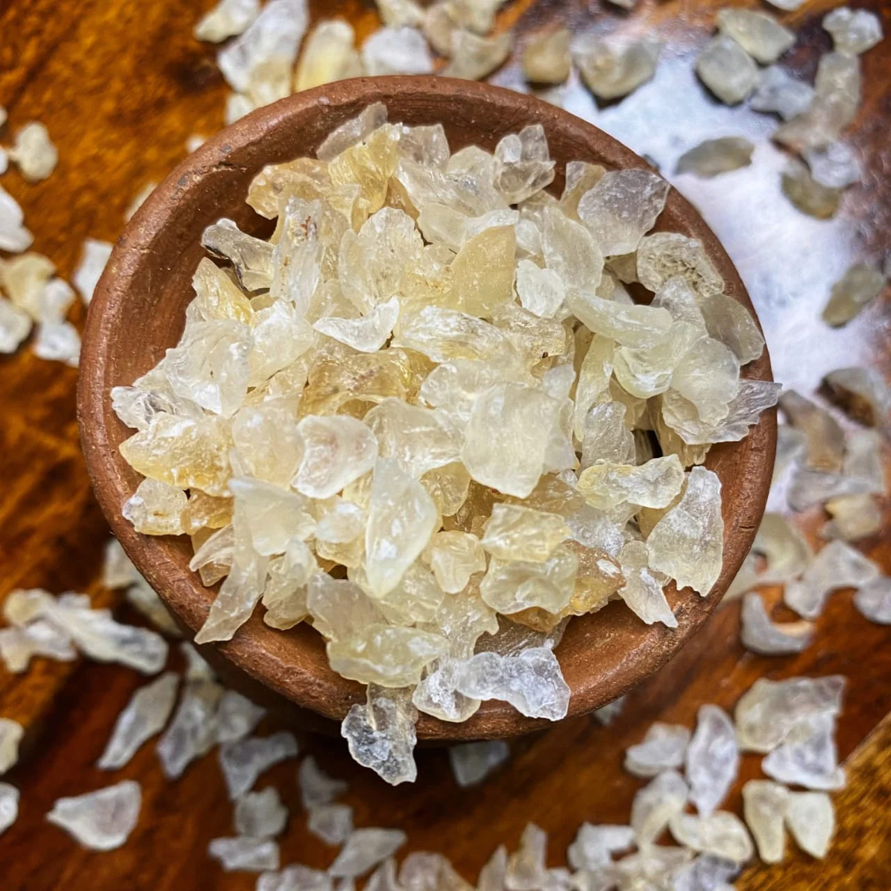 Valanadu Pure Badam Pisin (Almond Gum) – Natural Body Coolant & Traditional Wellness Superfood - Image 3